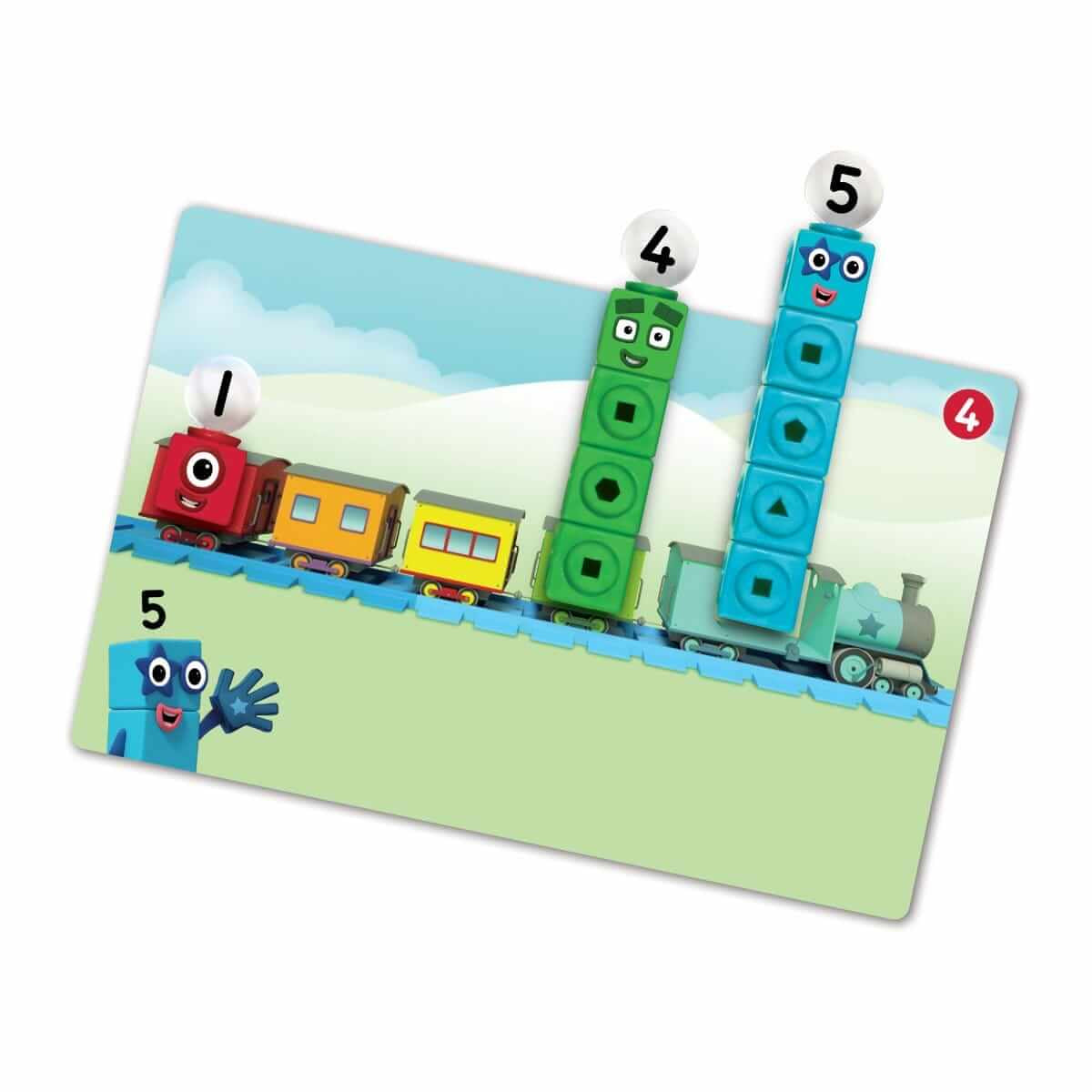 Mathlink Cubes Numberblocks 1-10 Activity Set