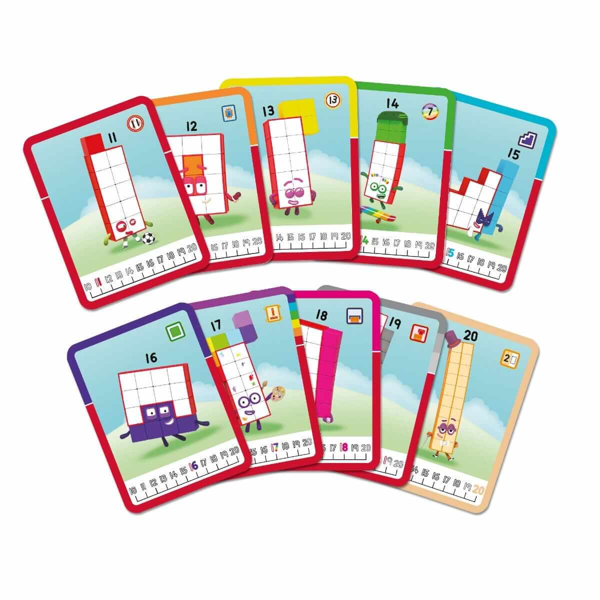 ナンバーブロックス 1〜10／11〜20 MathLink Cubes Amazon.co.jp: Numberblocks MathLink Cubes ナンバーブロックス 11-20
