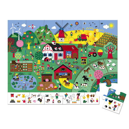 The Farm Observation 24 Piece Jigsaw Puzzle Age 3 - 6