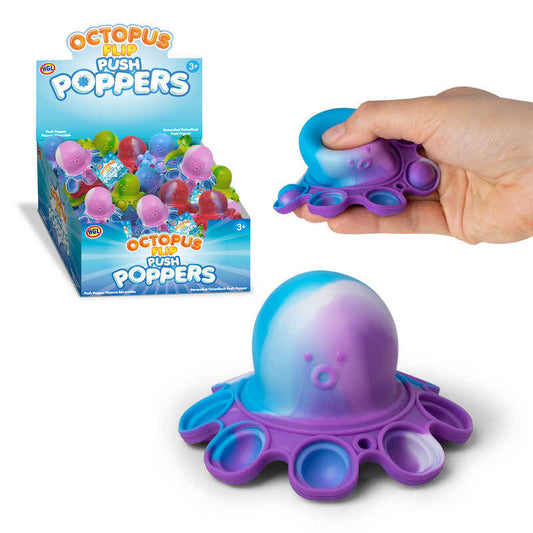 Push Popper Flip Octopus