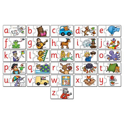 Alphabet Match Jigsaw Puzzle Orchard Toys