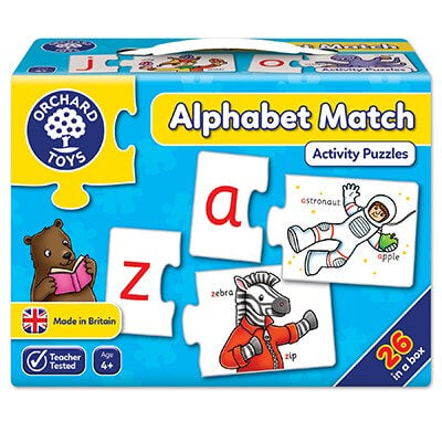 Alphabet Match Jigsaw Puzzle Orchard Toys