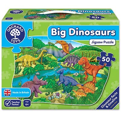 Big Dinosaur 50 Piece Floor Puzzle Orchard Toys