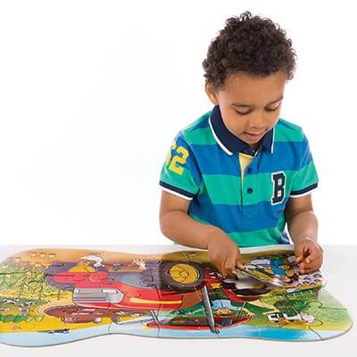 Big Tractor 25 Piece Floor Puzzle Orchard Toys