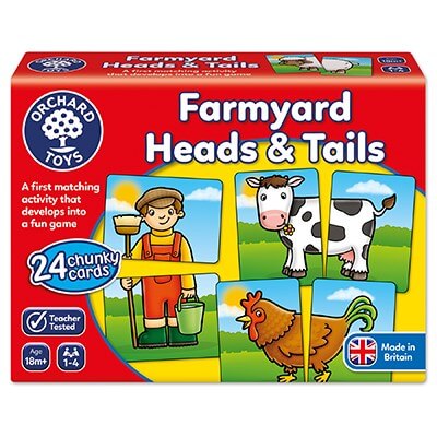 Farmyard Heads and Tails Orchard Toys
