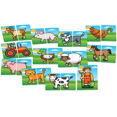 Farmyard Heads and Tails Orchard Toys