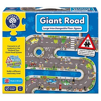 Giant Road 20 Piece Floor Puzzle Orchard Toys