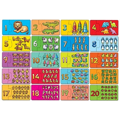 Match and Count Jigsaw Puzzle Orchard Toys