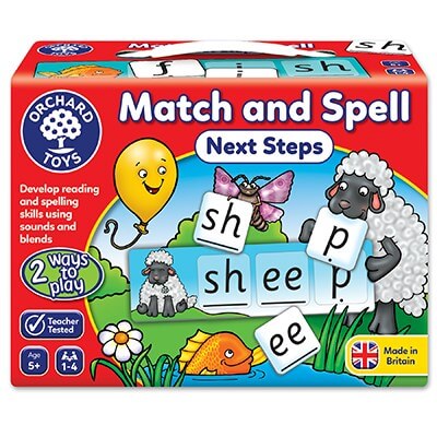 Match and Spell Next Steps Orchard Toys