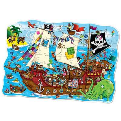 Pirate Ship 100 Piece Jigsaw Puzzle Orchard Toys