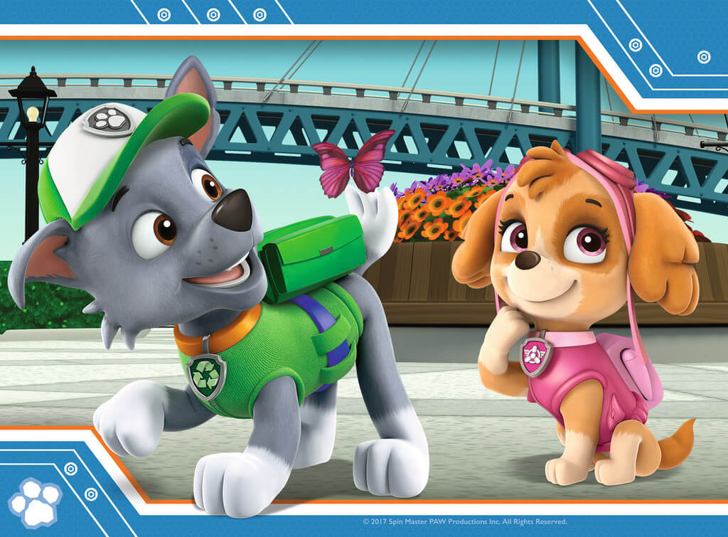 Ravensburger Paw Patrol 4 in a Box (12, 16, 20, 24pc) Jigsaw Puzzles