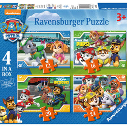 Ravensburger Paw Patrol 4 in a Box (12, 16, 20, 24pc) Jigsaw Puzzles