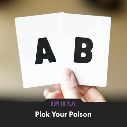Pick Your Poison Card Game