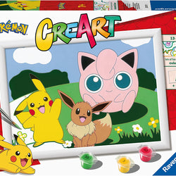 CreArt Pokémon Classics Paint by Numbers - Ravensburger