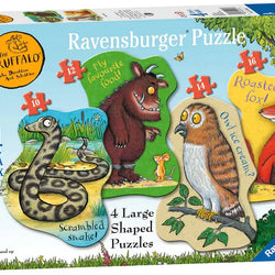 The Gruffalo 4 large shaped puzzles (10,12,14,16 piece)