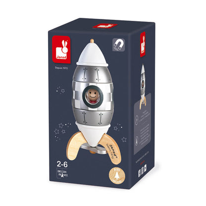 Wooden Sliver Magnetic Rocket Kit