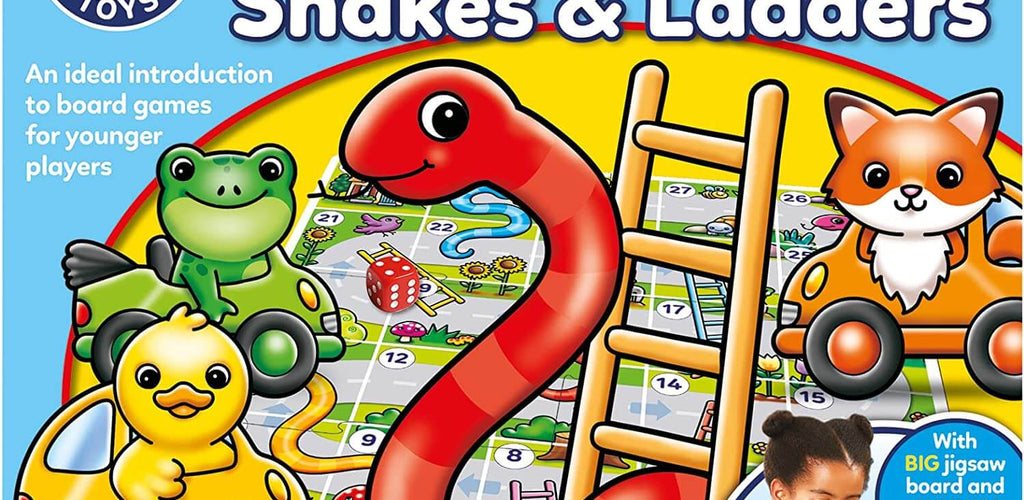 My First Snakes and Ladders Game - Orchard Toys