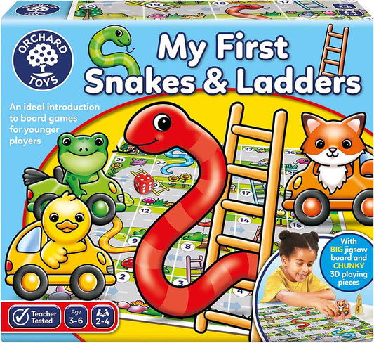 My First Snakes and Ladders Game - Orchard Toys