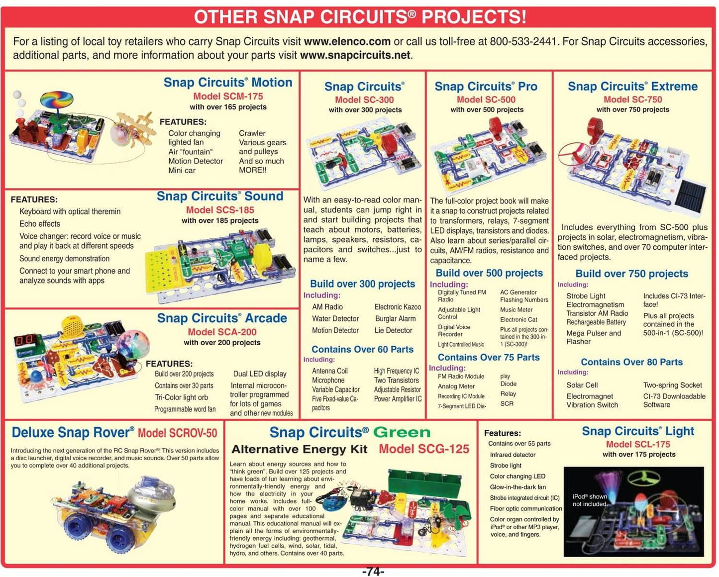Snap Circuits Arcade, Electronics Exploration Kit, Stem Activities for Ages 8+