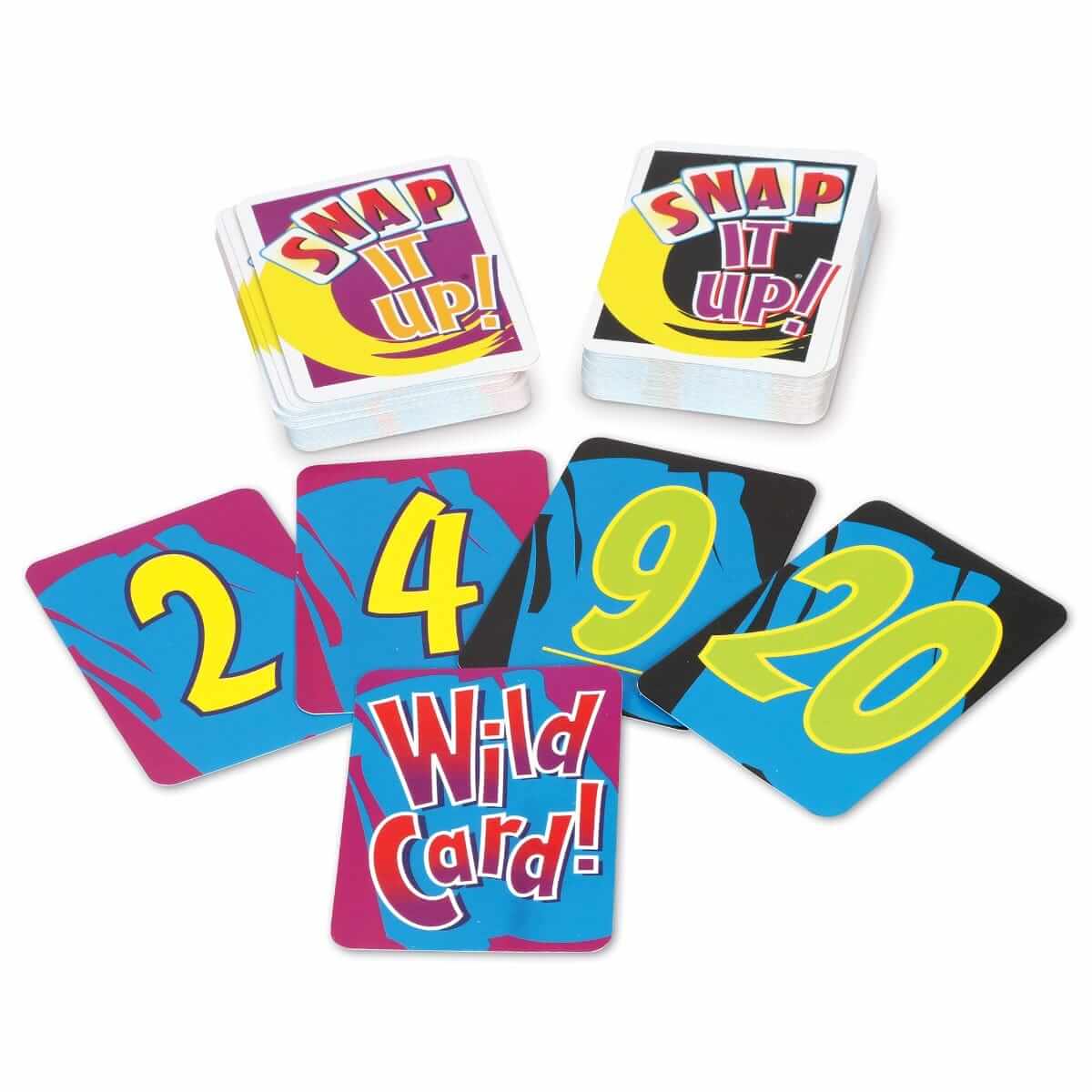 Snap It Up! Addition & Subtraction Card Game