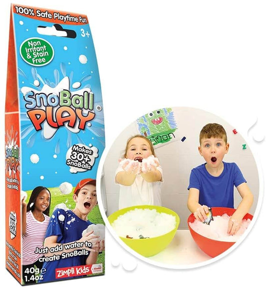 Snow ball Play Two Use Pack box