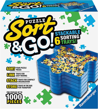 Sort & Go! Puzzle Sorting Trays