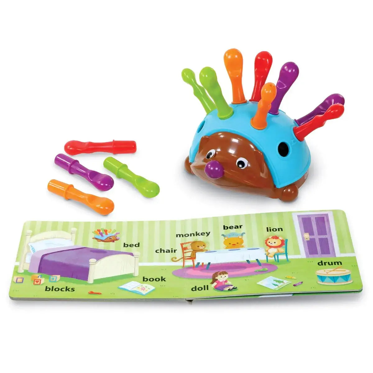 Spike the Fine Motor Hedgehog First Words, Book Set