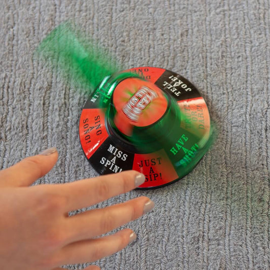 Spin the Bottle: A drinking version of the classic Spin the bottle game