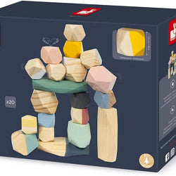 Wooden stacking Stone