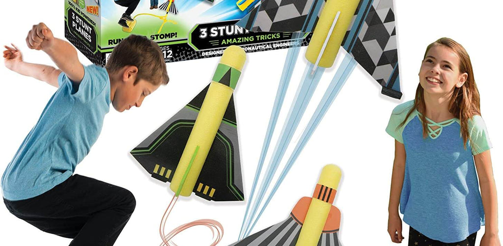 Stomp Rocket Stunt Plane Kit