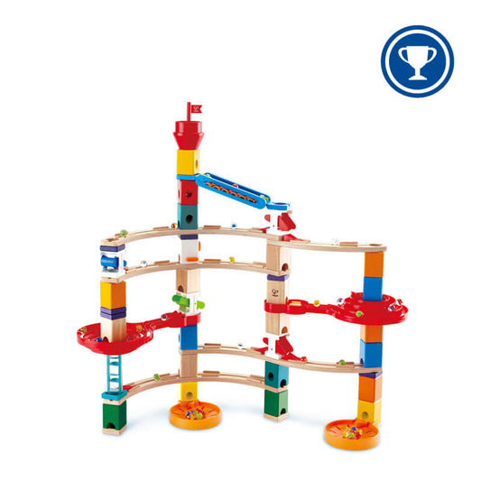 Super Spirals Quadrilla Marble Run Hape E6024