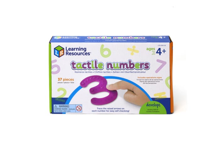 Tactile Math Games Tactile Sensory Numbers & Operations