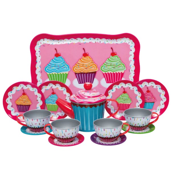 Cupcake Tin Tea Set