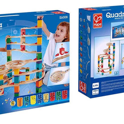 The Ultimate Quadrilla Marble Run Cyclone Hape