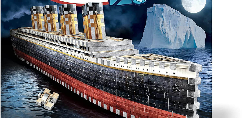 Wrebbit3D Titanic 3D Puzzle | 440 Jigsaw Puzzle Pieces