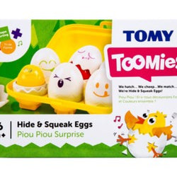 Tomy Hide and Squeak Eggs