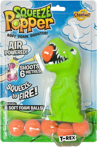 Squeeze Popper T Rex