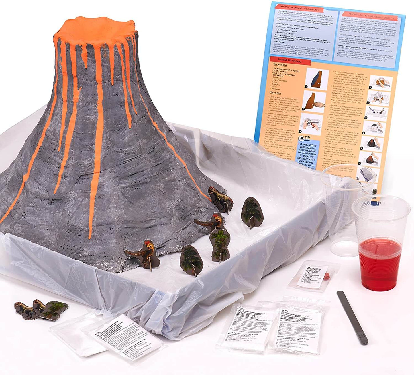 Massive Erupting Volcano Experiment Kit