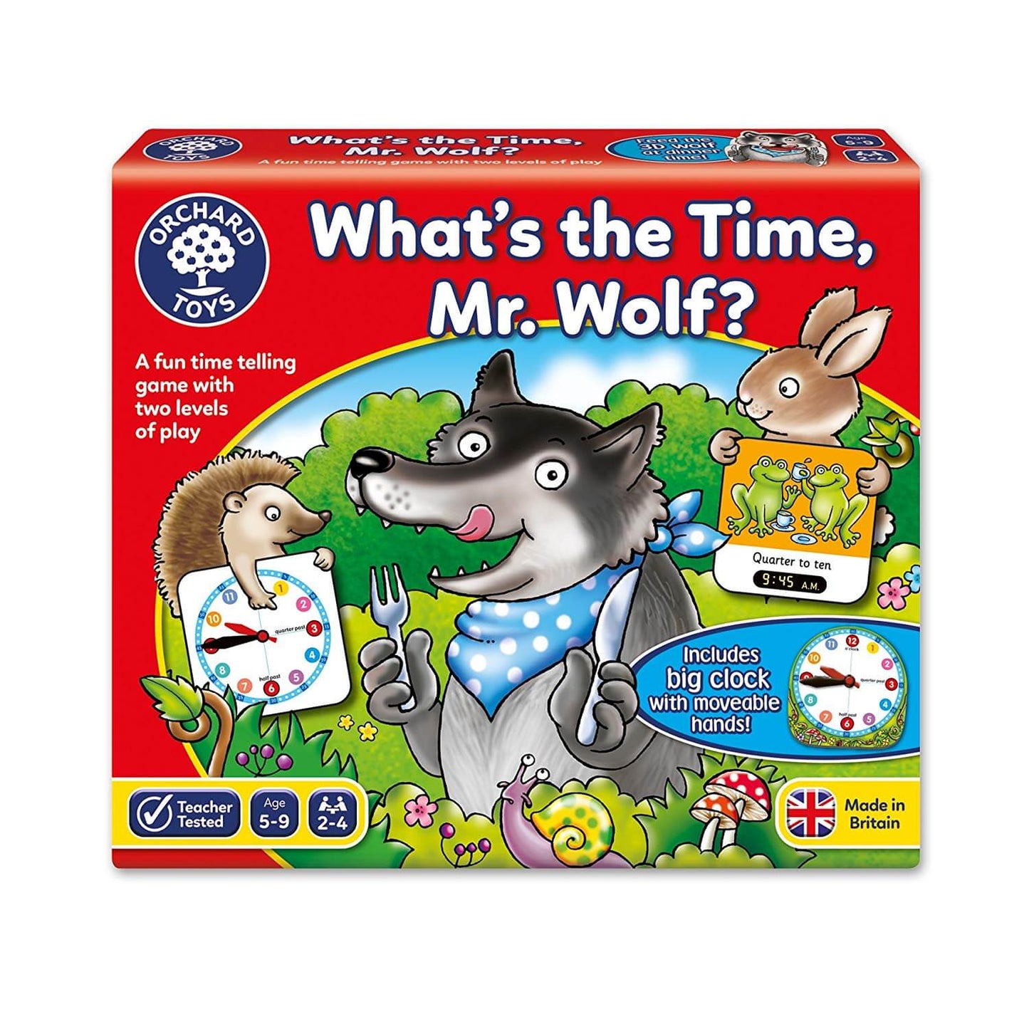 What's the Time Mr Wolf Orchard Toys