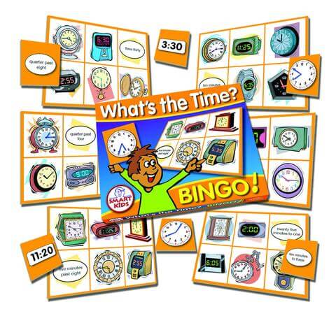 What's The Time? Bingo Smart Kids