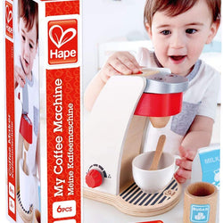 Wooden Toy Coffee Machine Hape