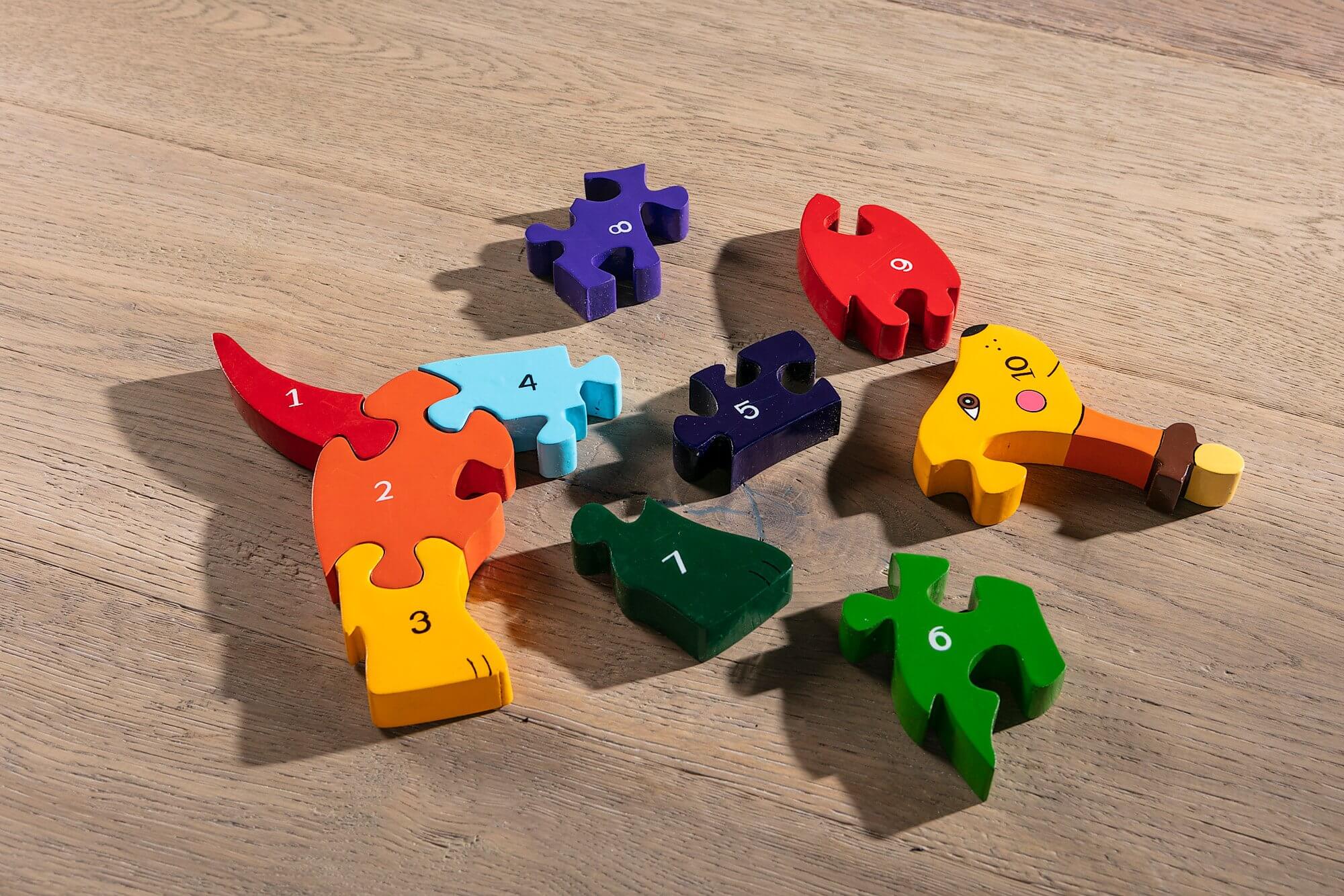 Wooden dog puzzle hotsell