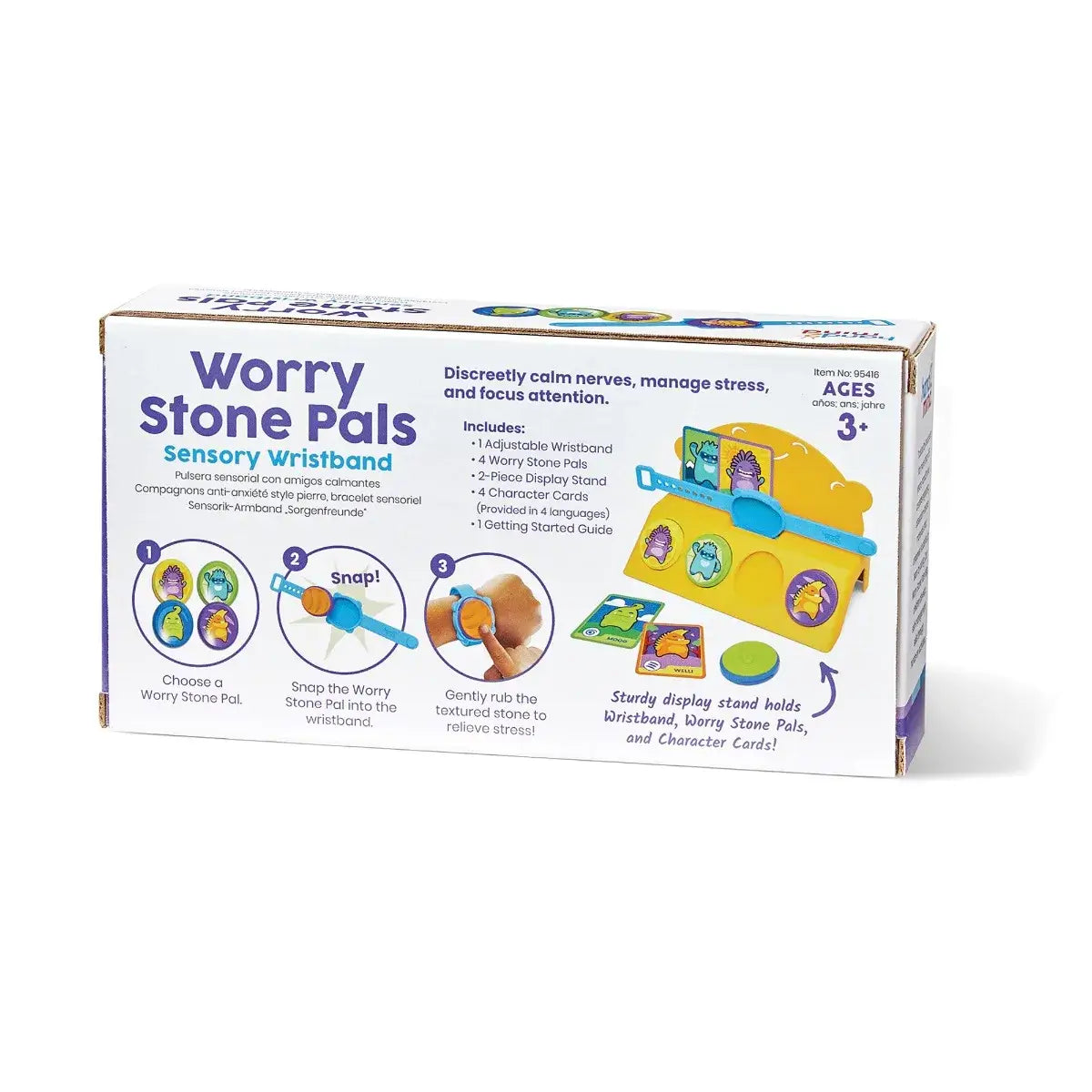 Worry Stone Pals Sensory Wristband